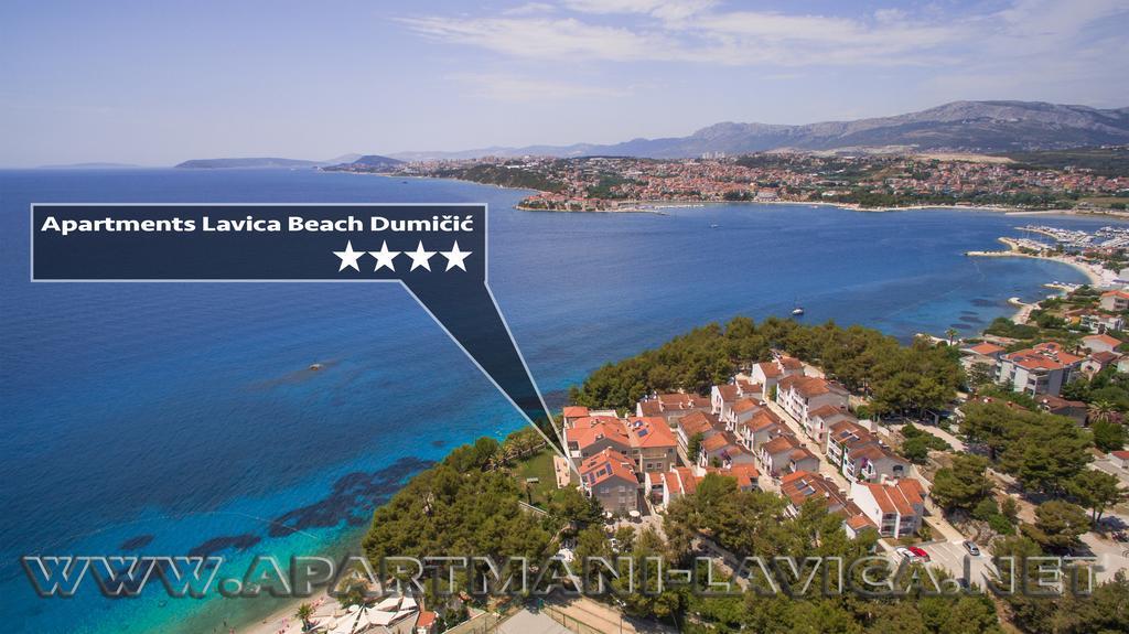Apartments Lavica Beach Dumicic Podstrana Bagian luar foto